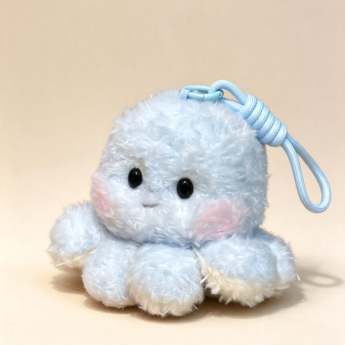Tiny Tangles Octopus Keychain