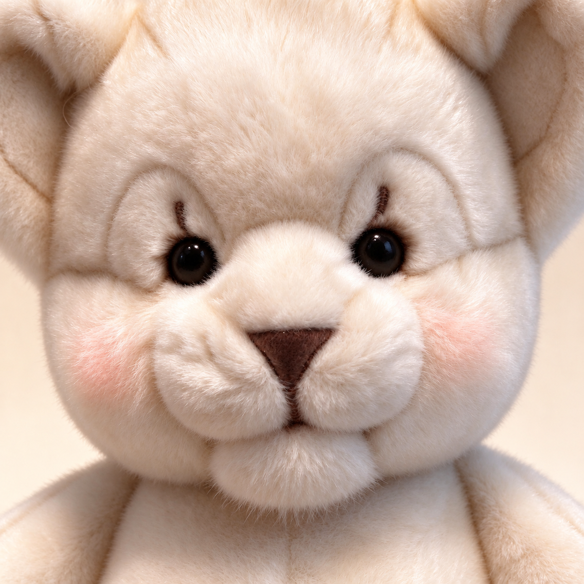 Sunny Mane white Lion Plush