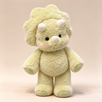 Cuddlehorn Triceratops Plush