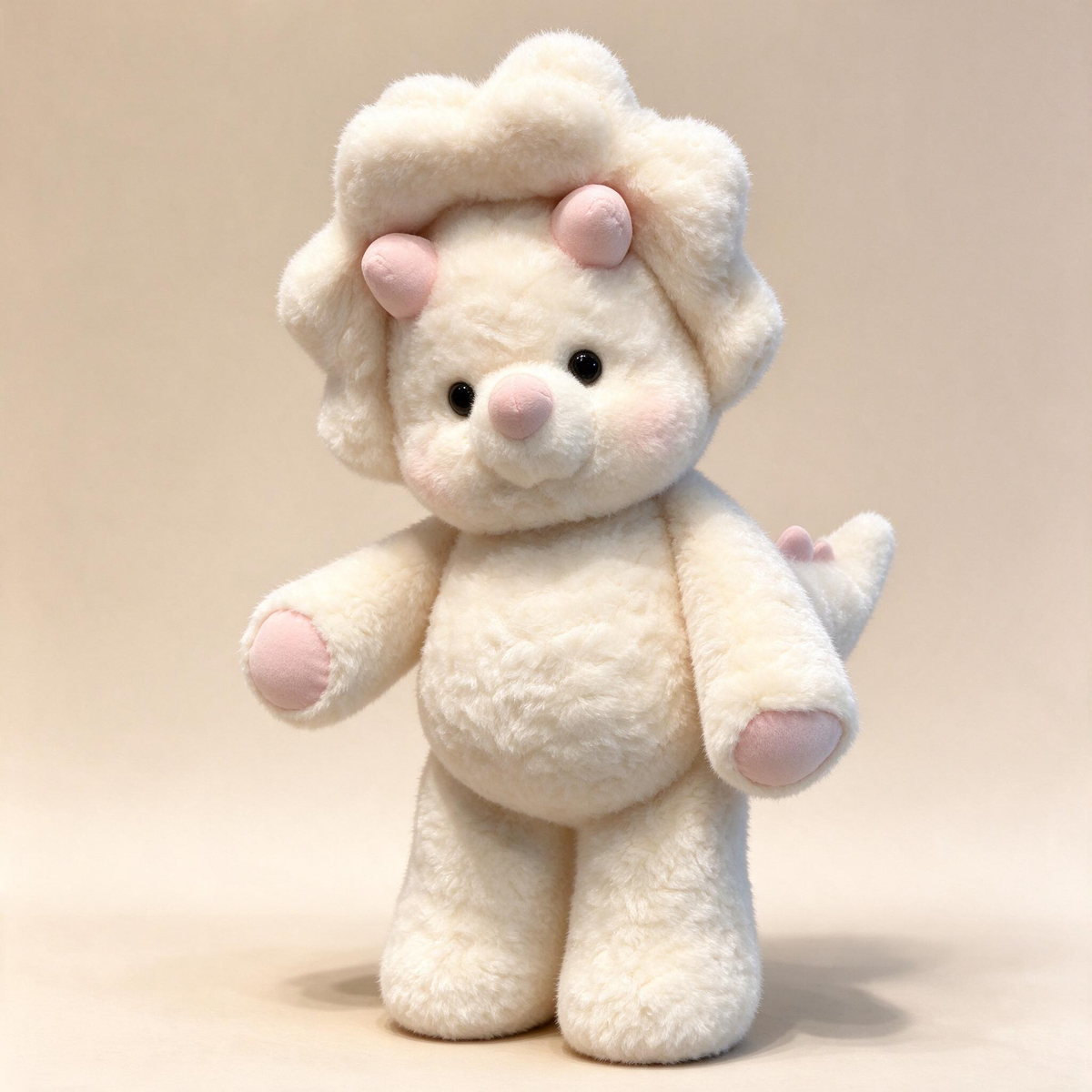Cuddlehorn Triceratops Plush