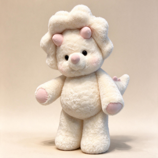 Cuddlehorn Triceratops Plush