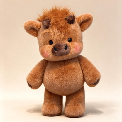 Happy Hooves Highland Cow Plush