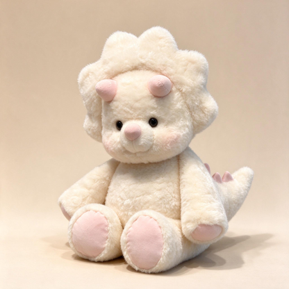 Cuddlehorn Triceratops Plush