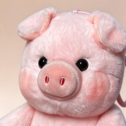 Oinkie Wiggles Pig Keychain