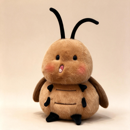 Cocoa Bug Cockroach Plush