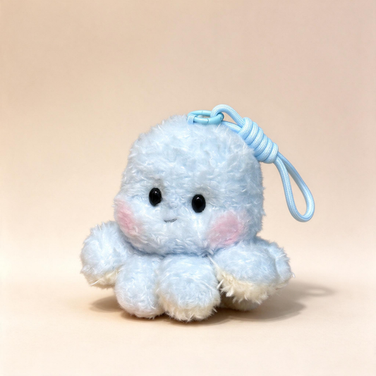 Tiny Tangles Octopus Keychain